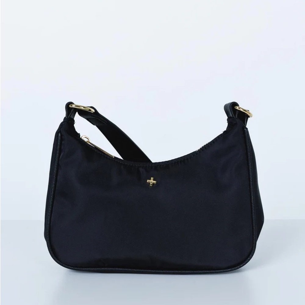 Princess Polly nylon purse in black